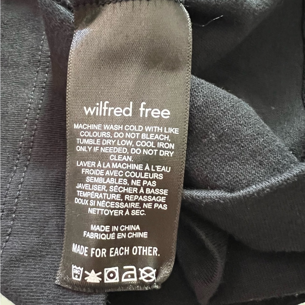 ARITZIA Wilfred Free Weekend Tank Black Size XXS - Picture 8 of 10